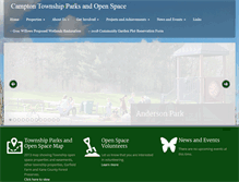 Tablet Screenshot of campton-parks-and-open-space.com